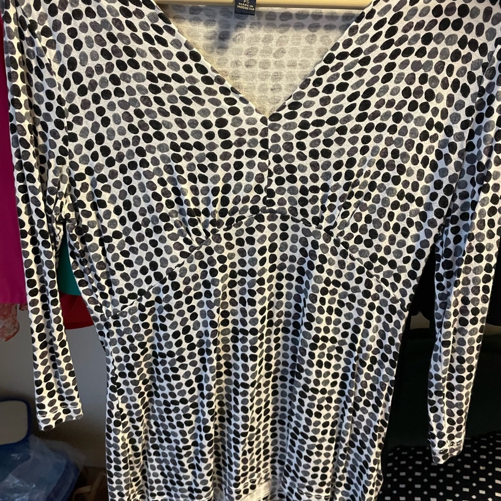 Banana Republic Petite small 3/4 length top